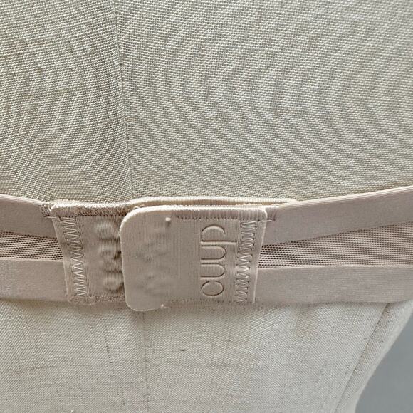 CUUP The Plunge Mesh Underwire Bra Size 36B in Taupe - Picture 12 of 16